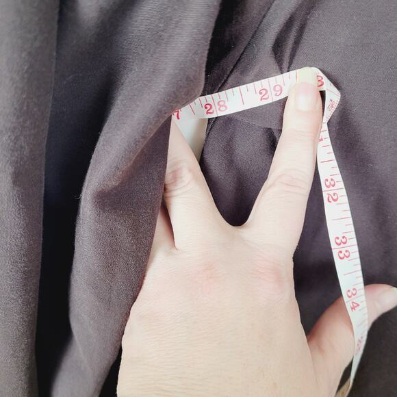 Moussy Brown High Rise Belted Wide Leg Pants Size 2 Old Money Quiet Luxury - Picture 11 of 13